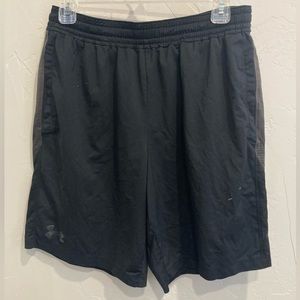 Under Armour black basketball shorts